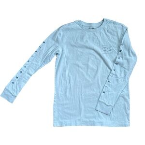 Billabong Kids Blue Long Sleeve Shirt